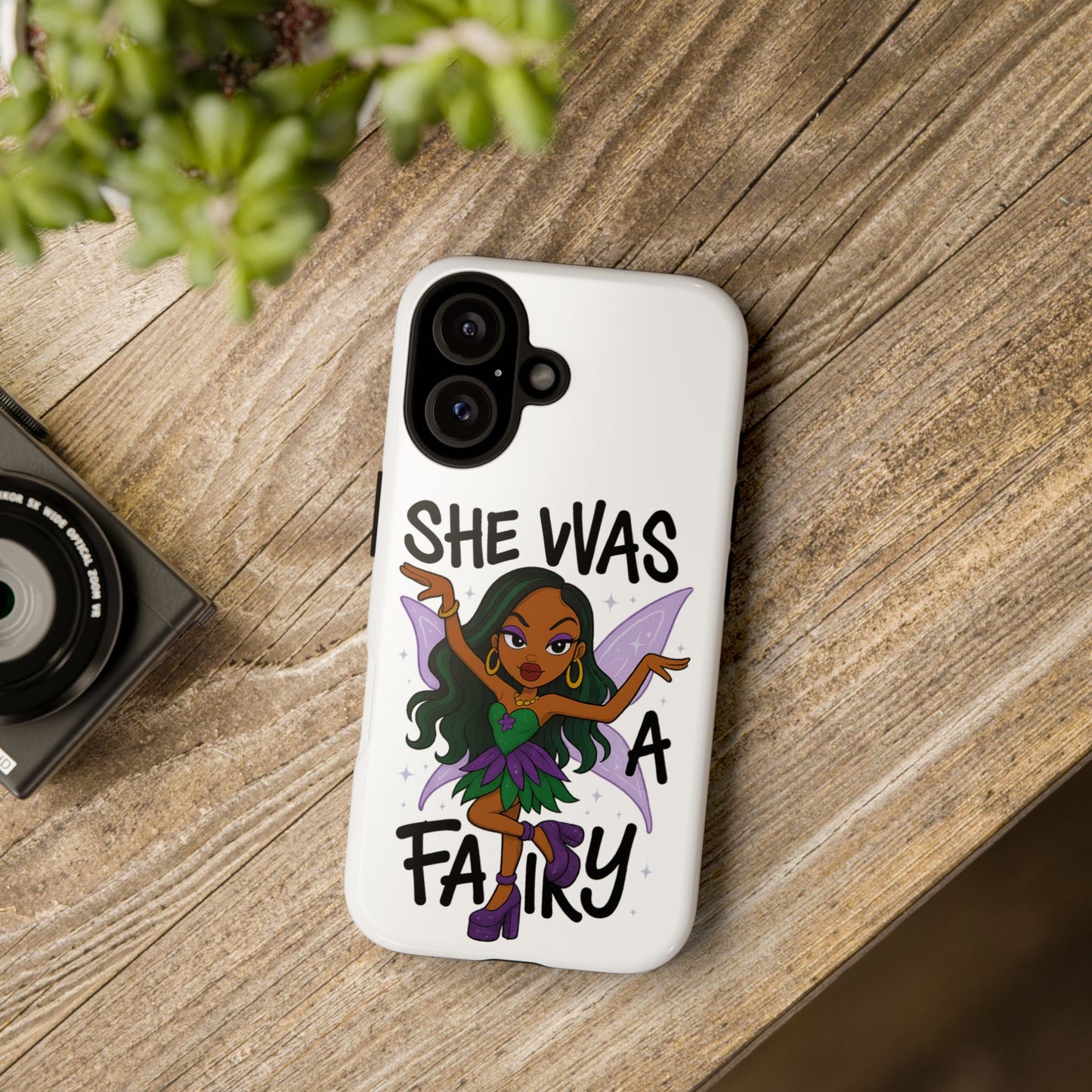 SHE WAS A FAIRY MEME - FAIRY - MYAA - CARTOON - PHONE CASE