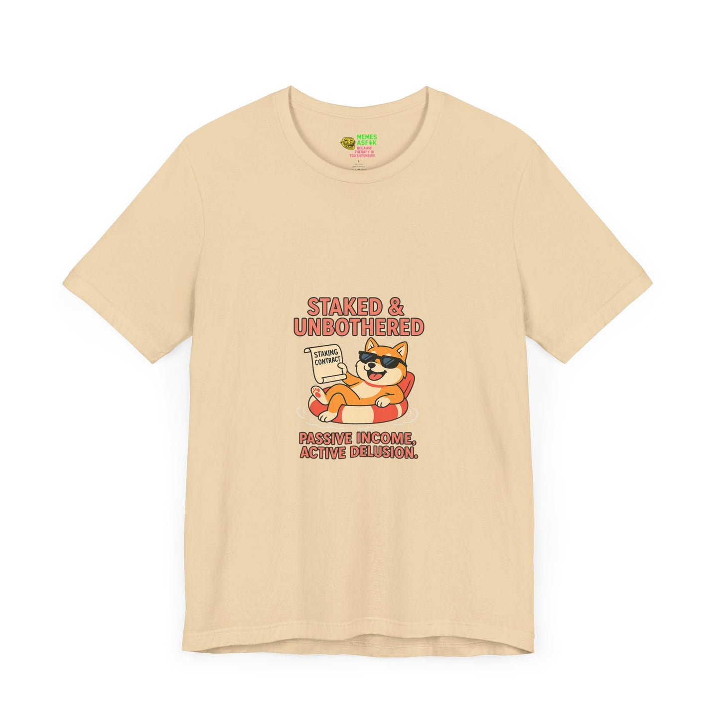 SHIB/"Staked & Unbothered” Tee
