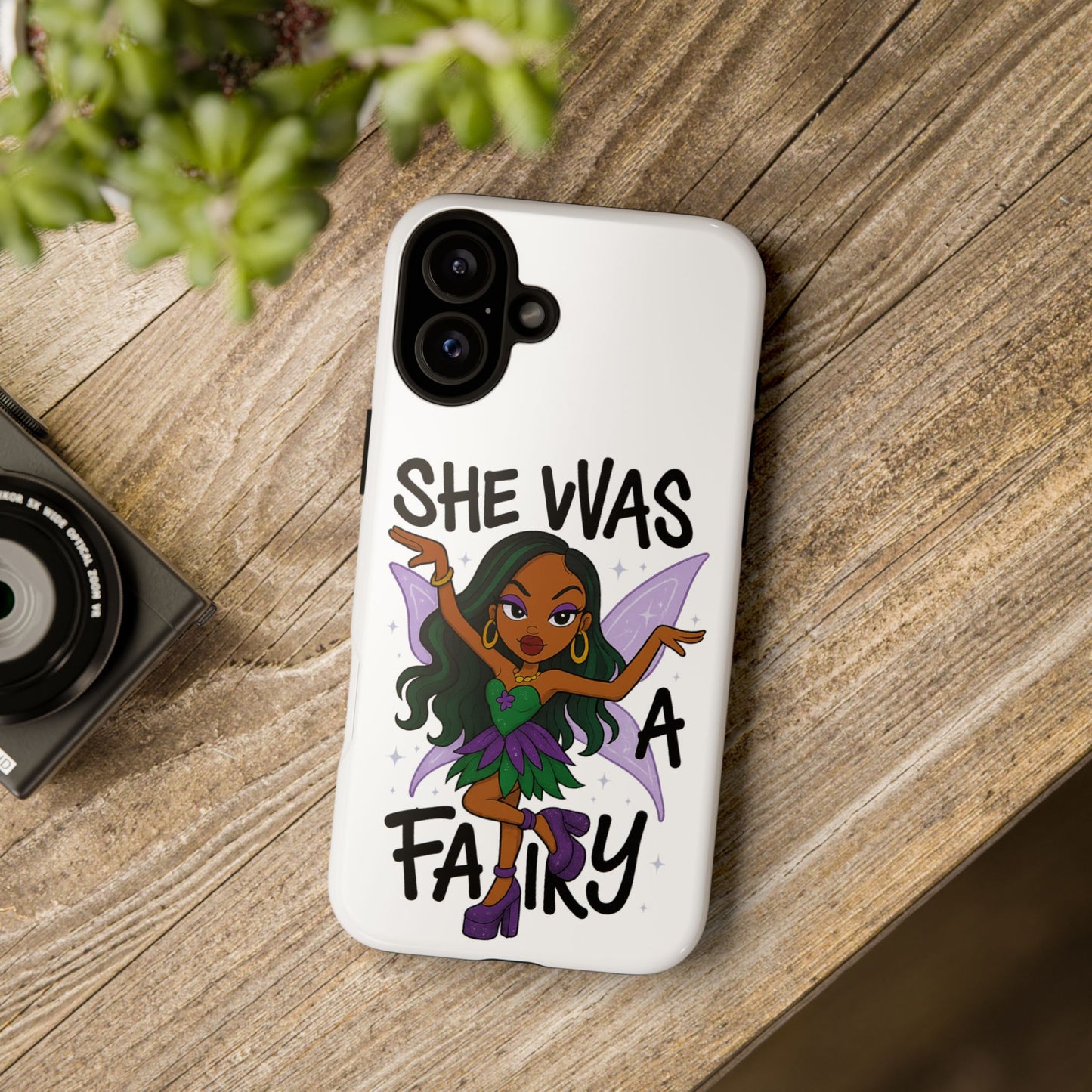 SHE WAS A FAIRY MEME - FAIRY - MYAA - CARTOON - PHONE CASE