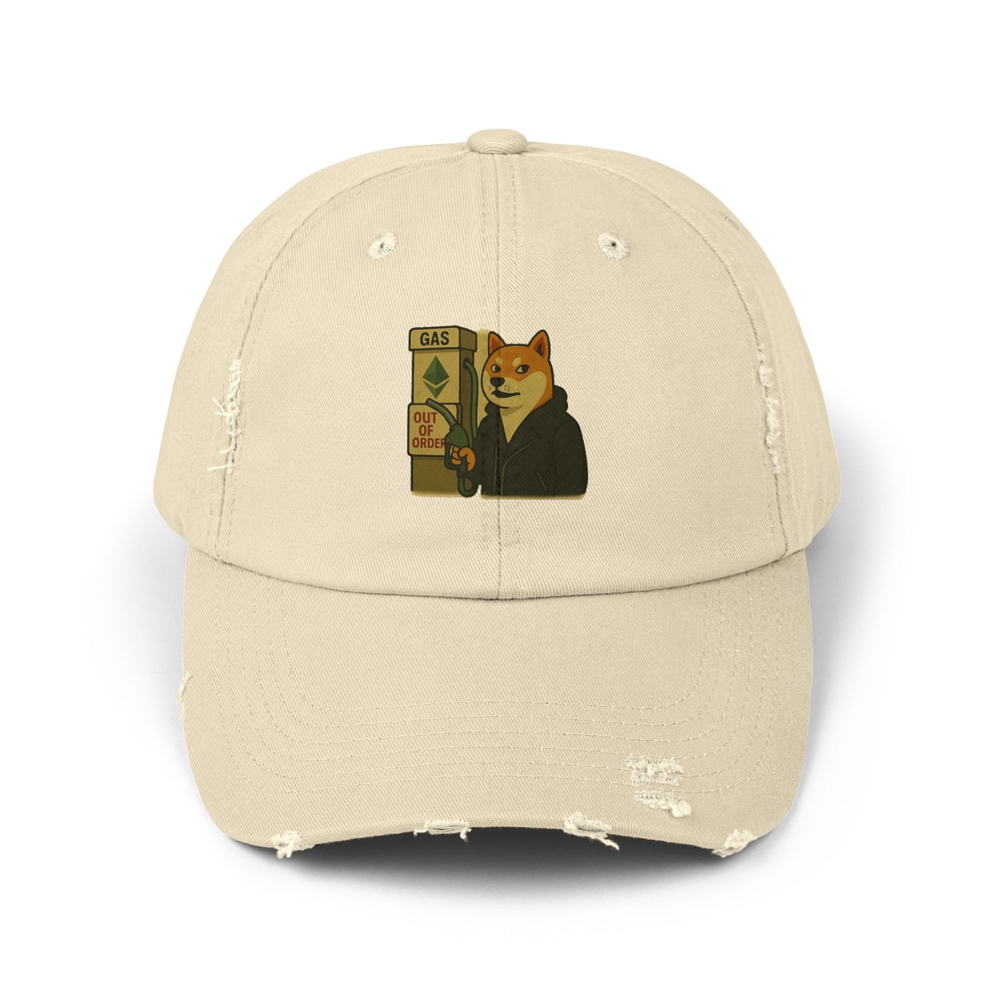 SHIB/ "Layer 2 or Leave " – Distressed Cap