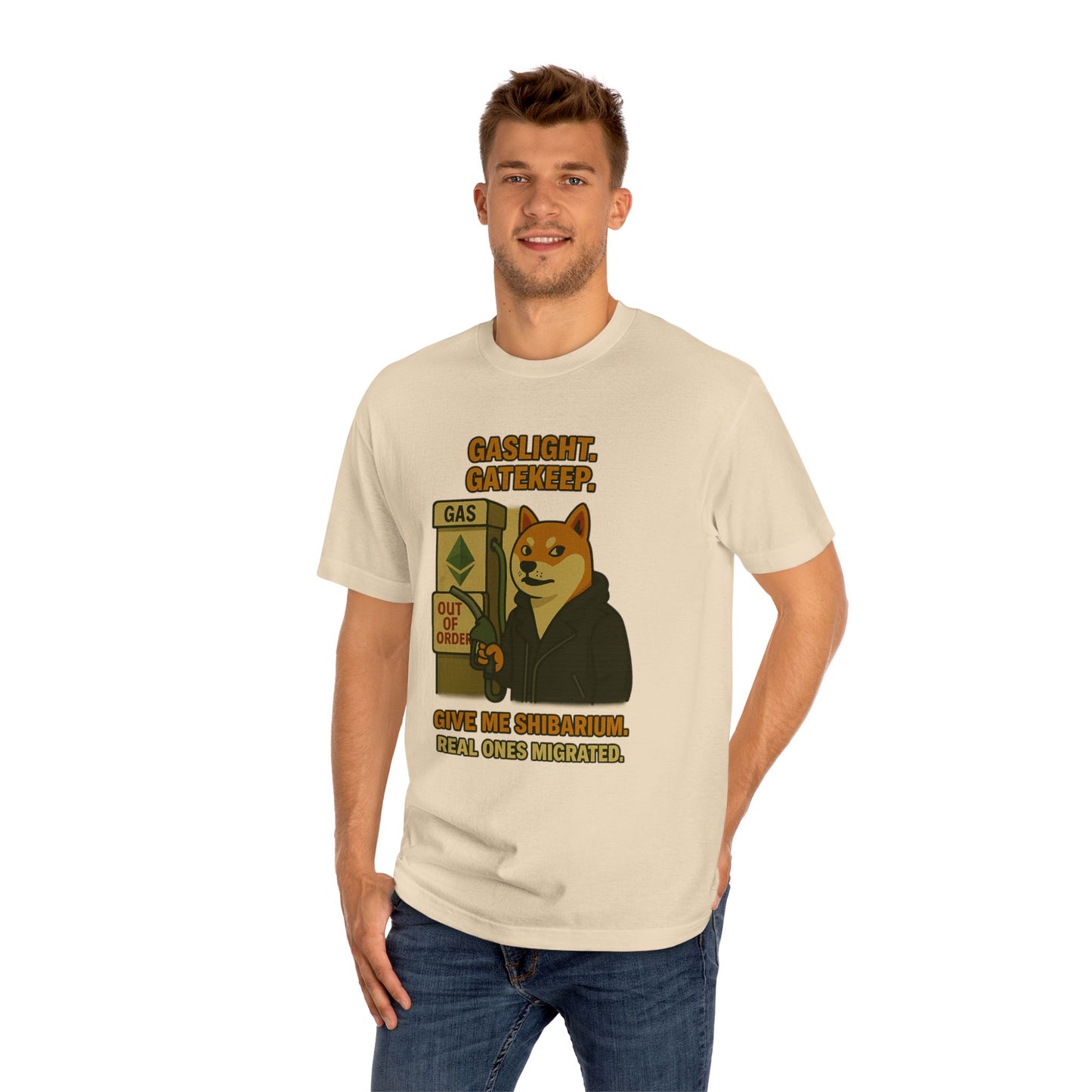SHIB/ “Gaslight. Gatekeep. Give Me Shibarium.” Tee