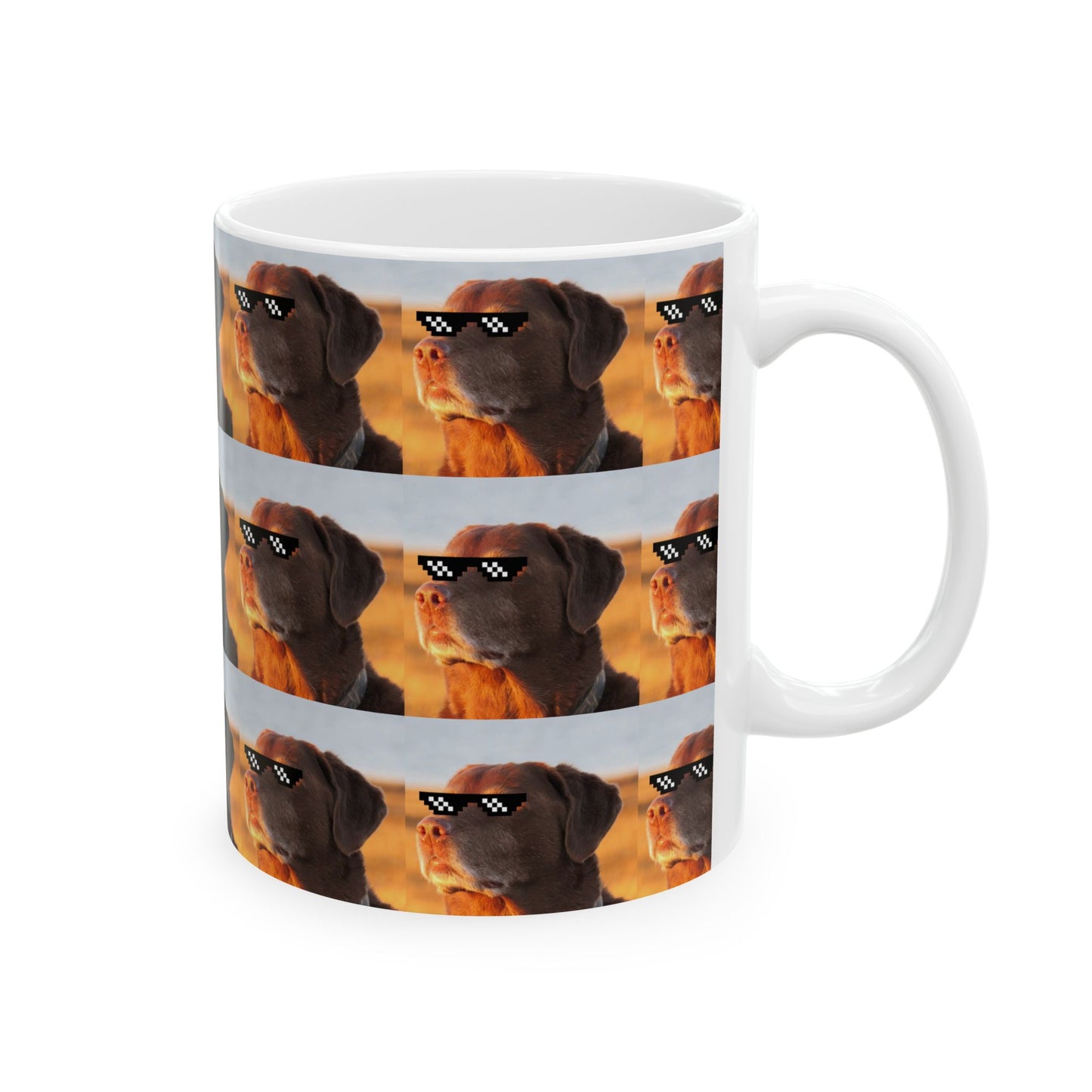 LET ME KNOW DOG MEME MUG - MUGS