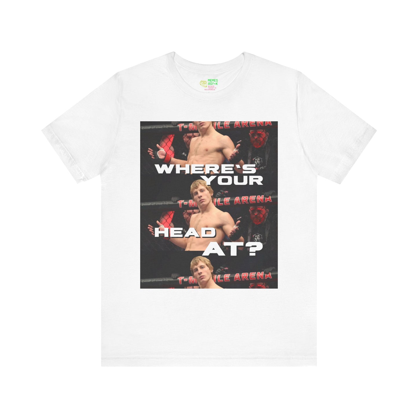 UFC - PADDY THE BADDY - WHERE'S YOUR HEAD AT? GRAPHIC TEE