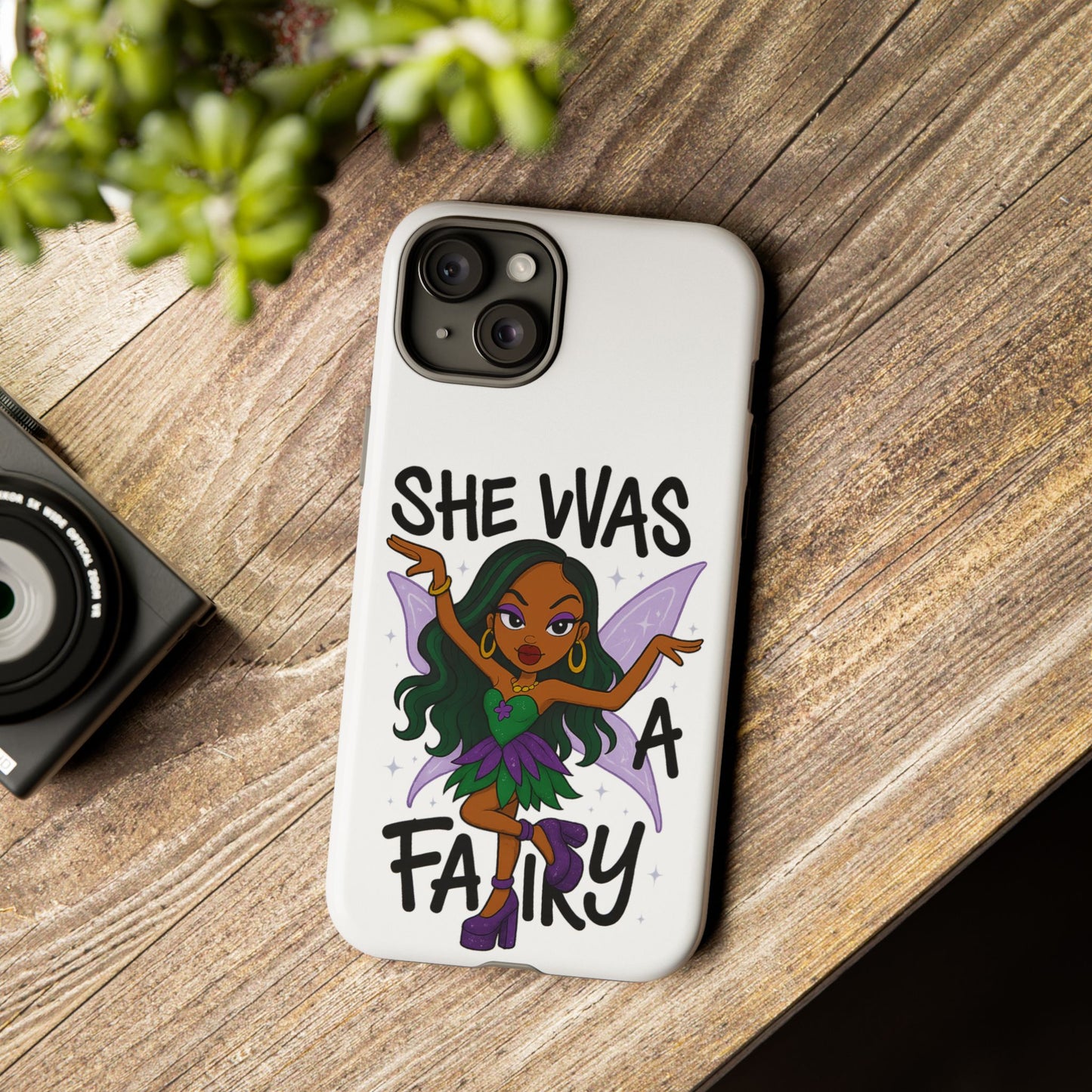 SHE WAS A FAIRY MEME - FAIRY - MYAA - CARTOON - PHONE CASE
