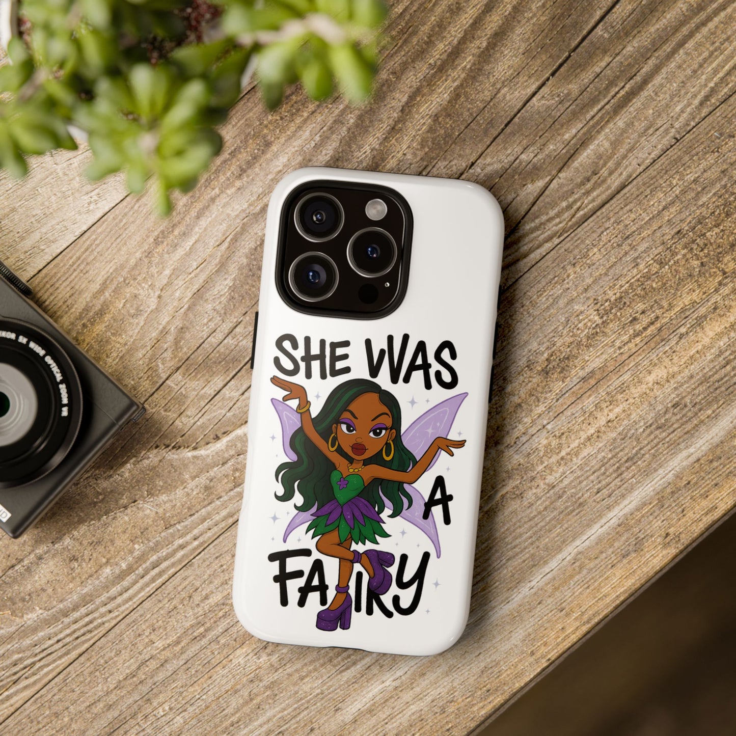 SHE WAS A FAIRY MEME - FAIRY - MYAA - CARTOON - PHONE CASE