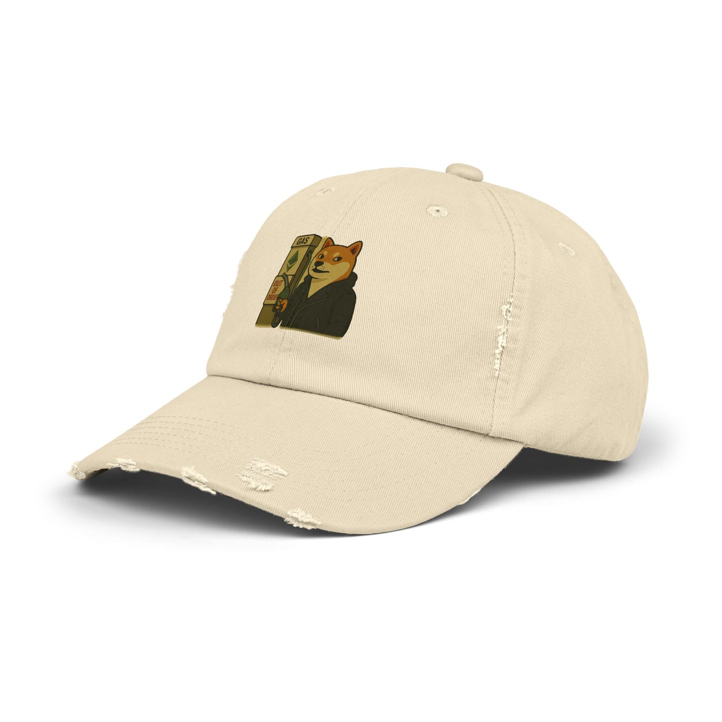 SHIB/ "Layer 2 or Leave " – Distressed Cap