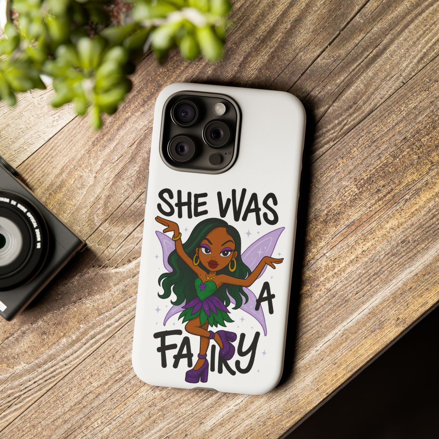 SHE WAS A FAIRY MEME - FAIRY - MYAA - CARTOON - PHONE CASE