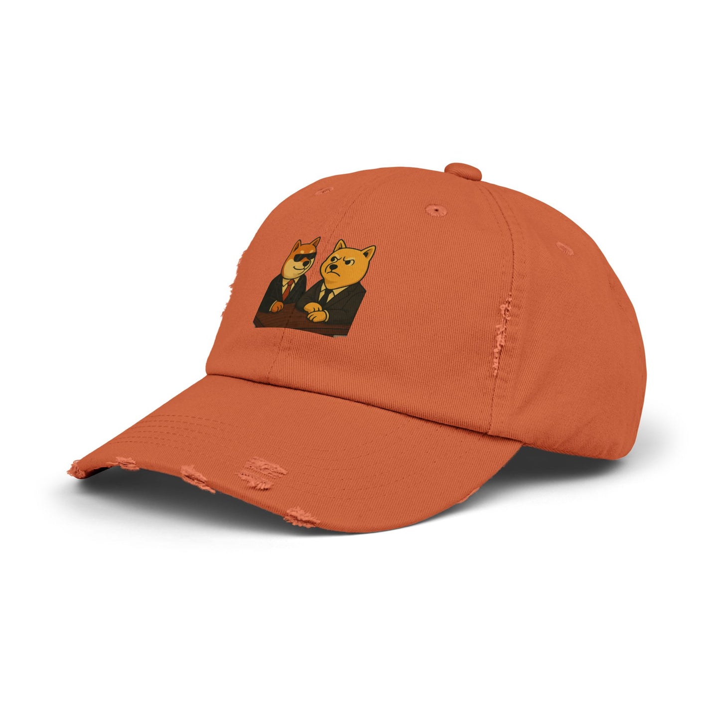 SHIB/ "I Bit Harder" – Distressed Cap