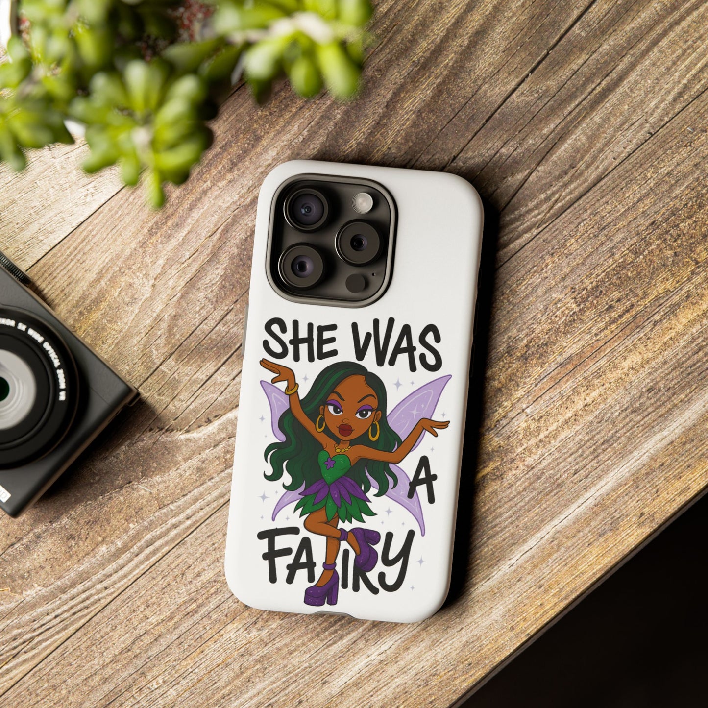 SHE WAS A FAIRY MEME - FAIRY - MYAA - CARTOON - PHONE CASE
