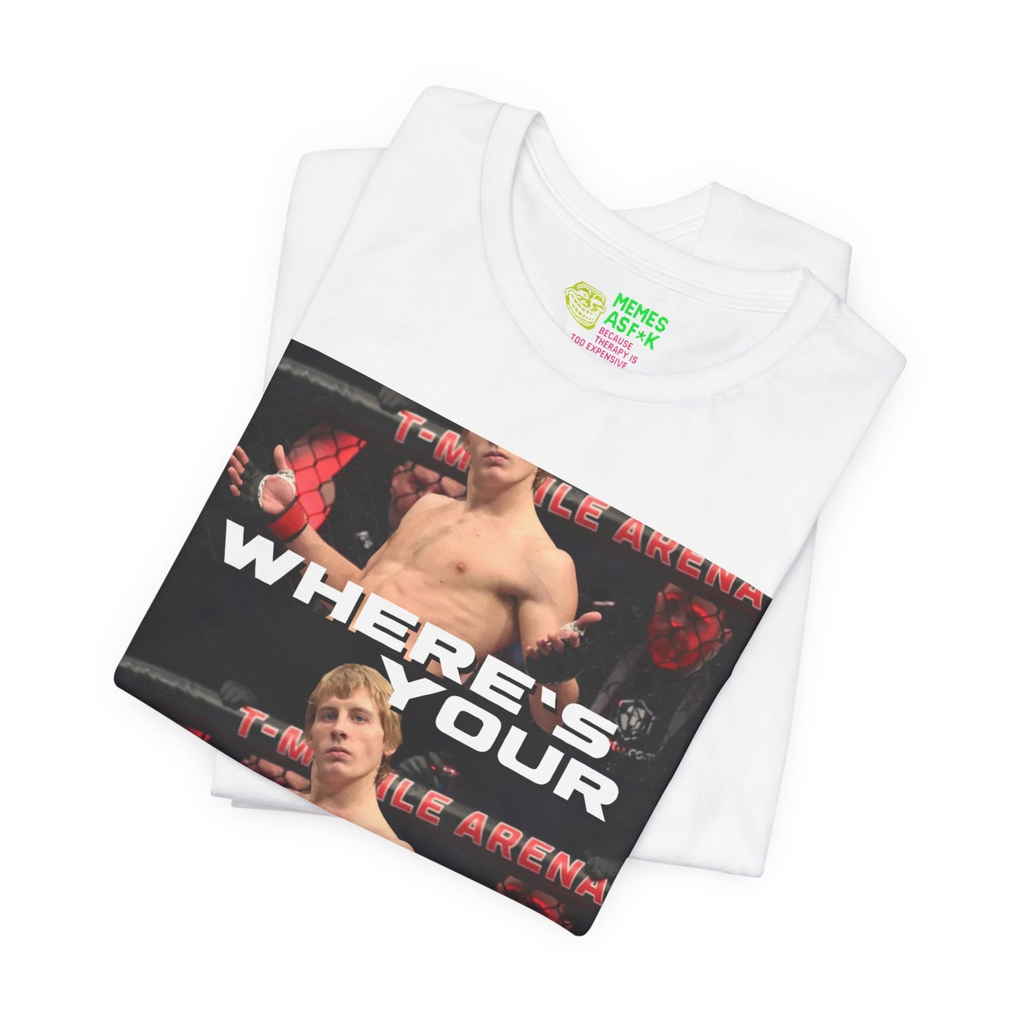 UFC - PADDY THE BADDY - WHERE'S YOUR HEAD AT? GRAPHIC TEE
