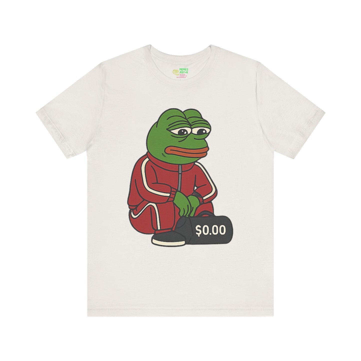 PEPE/ "Dripped & Doomed – $0.00" Tee