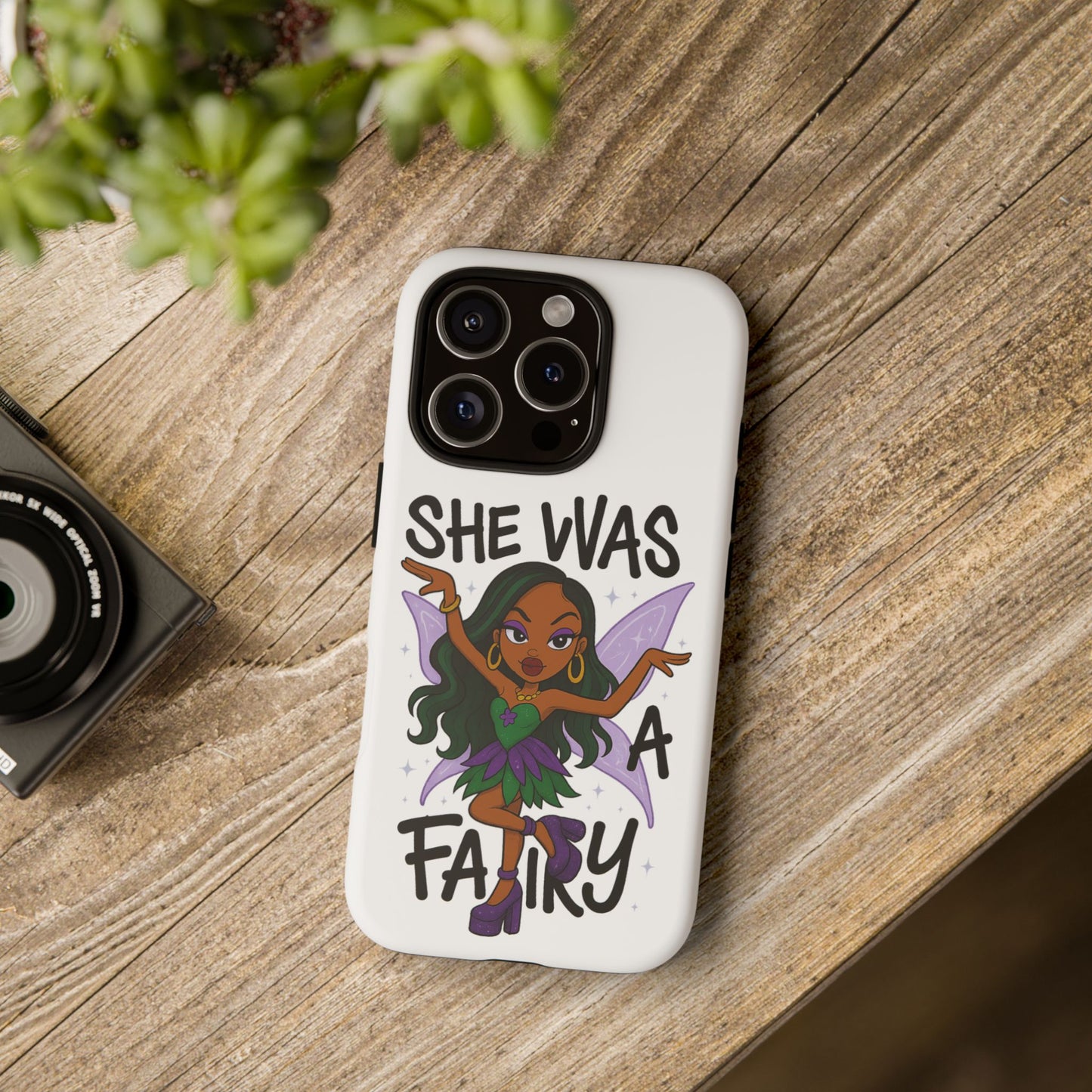 SHE WAS A FAIRY MEME - FAIRY - MYAA - CARTOON - PHONE CASE