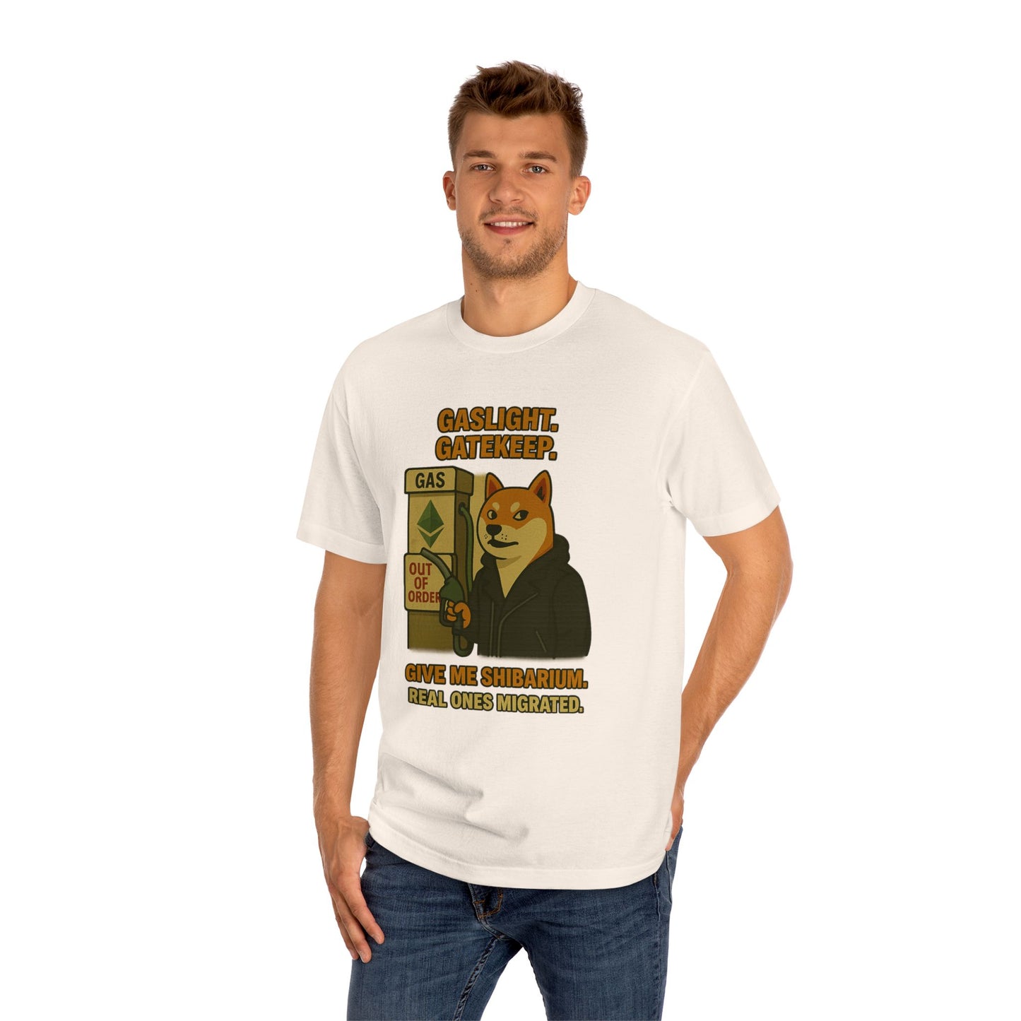 SHIB/ “Gaslight. Gatekeep. Give Me Shibarium.” Tee