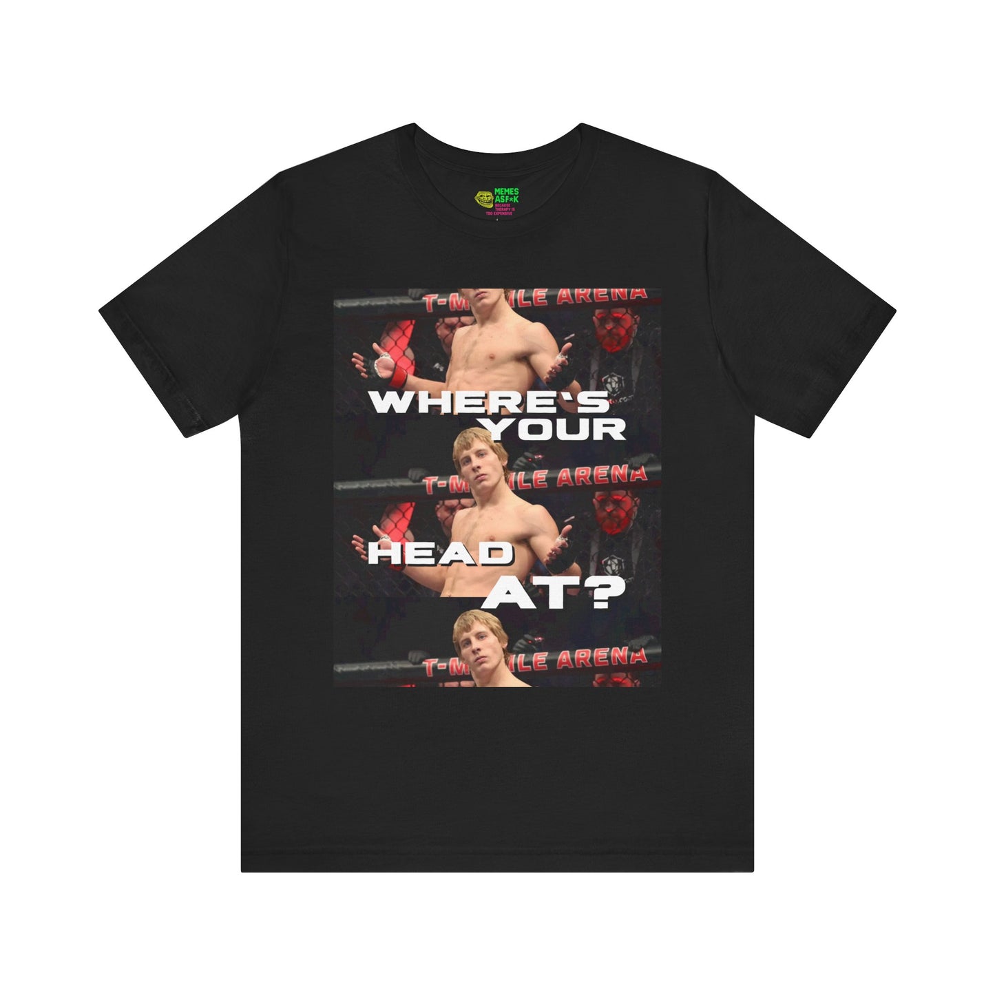 UFC - PADDY THE BADDY - WHERE'S YOUR HEAD AT? GRAPHIC TEE