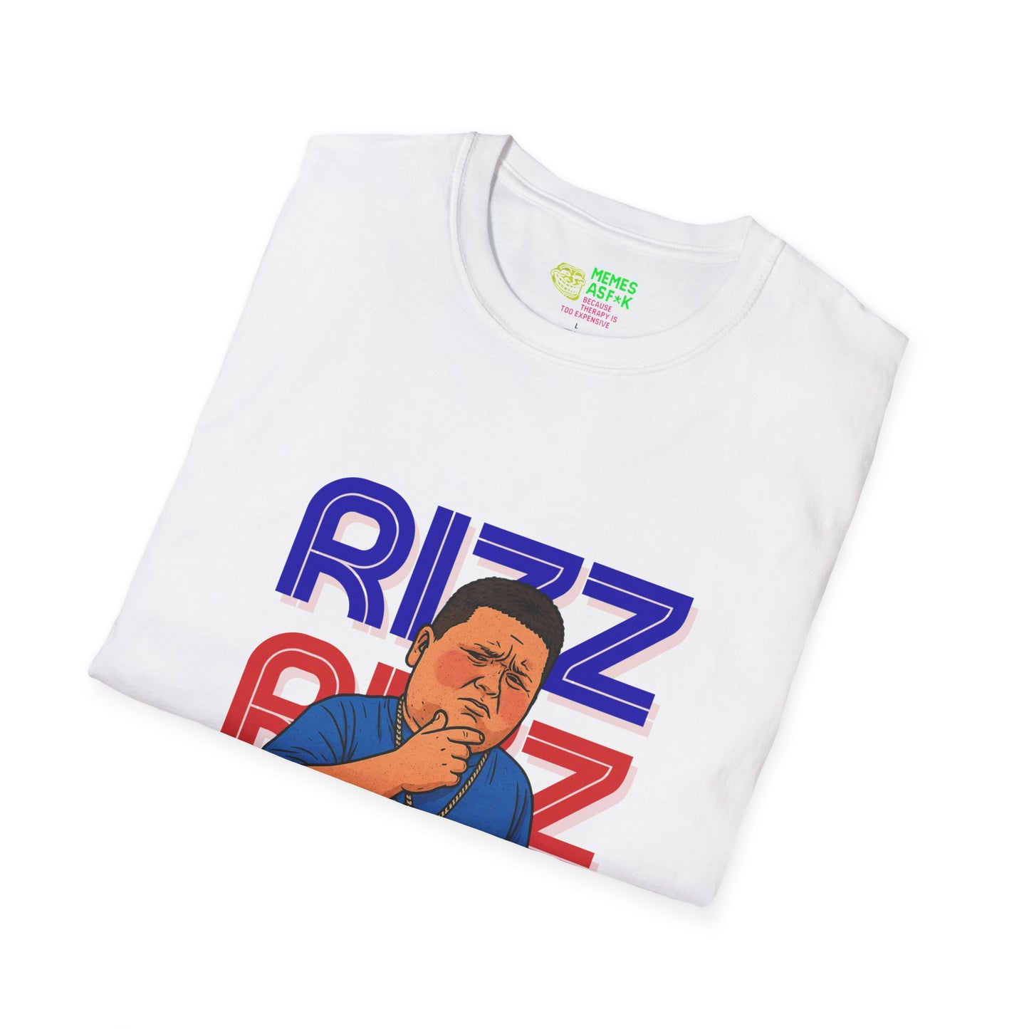 RIZZ THE RIZZLER-THE RIZZLER FACE-GRAPHIC TEE