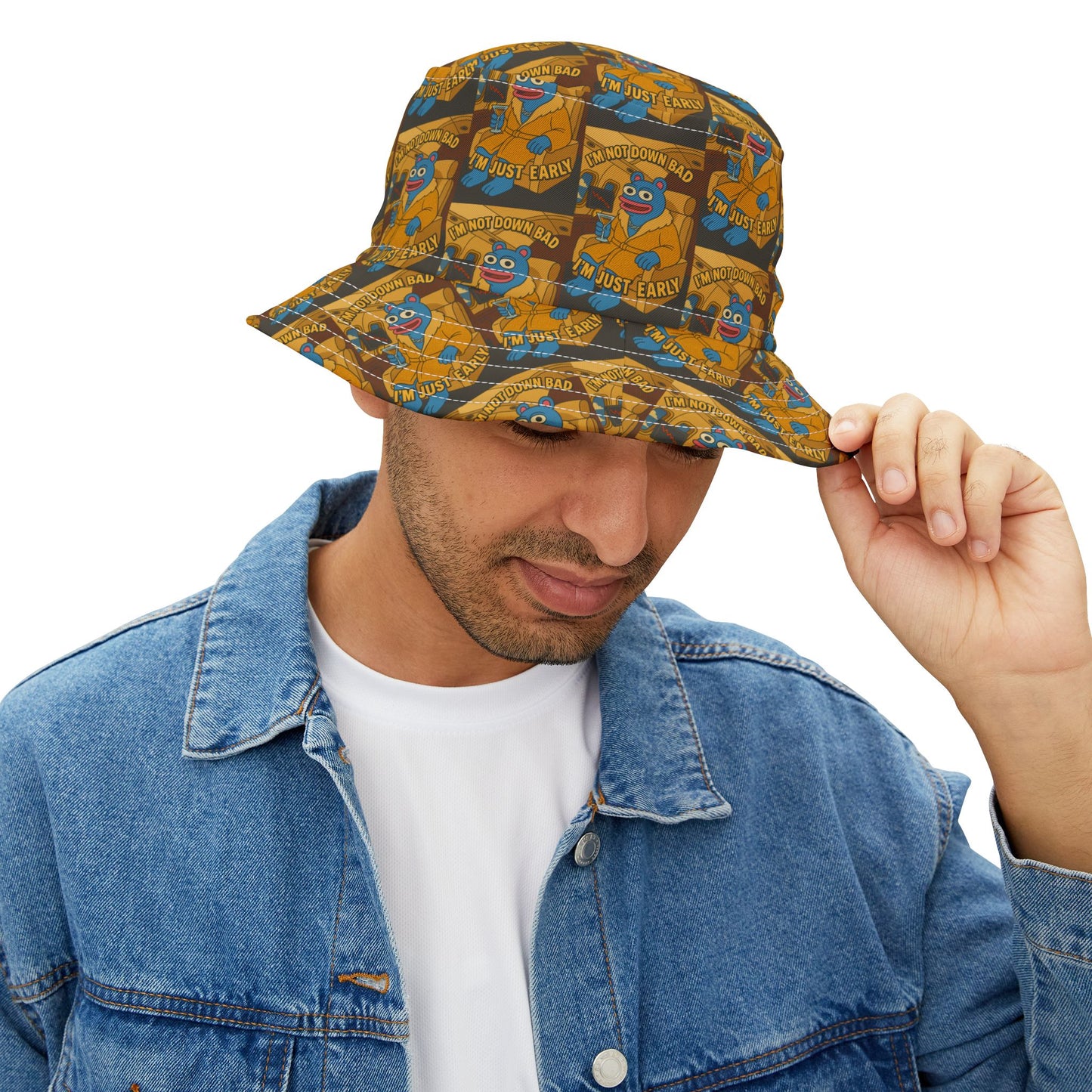 BRETT “I’m Just Early” Bucket Hat