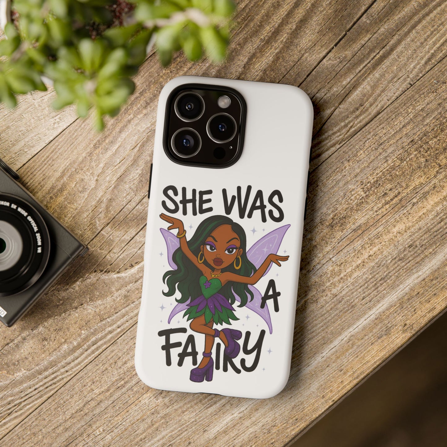 SHE WAS A FAIRY MEME - FAIRY - MYAA - CARTOON - PHONE CASE