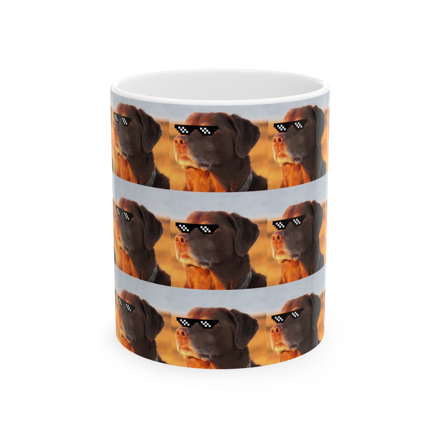 LET ME KNOW DOG MEME MUG - MUGS