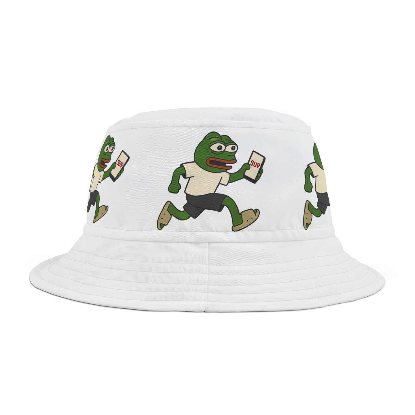 PEPE/ “Buy Button – Speed of FOMO” Bucket Hat