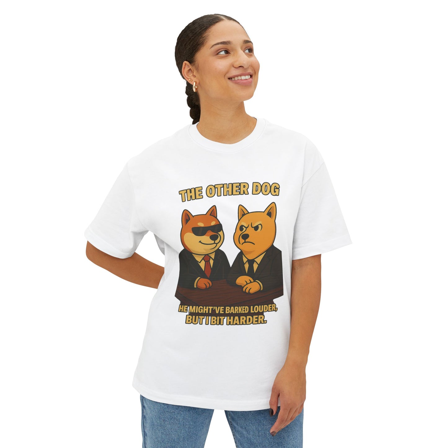 SHIB “The Other Dog” Oversized Boxy Tee