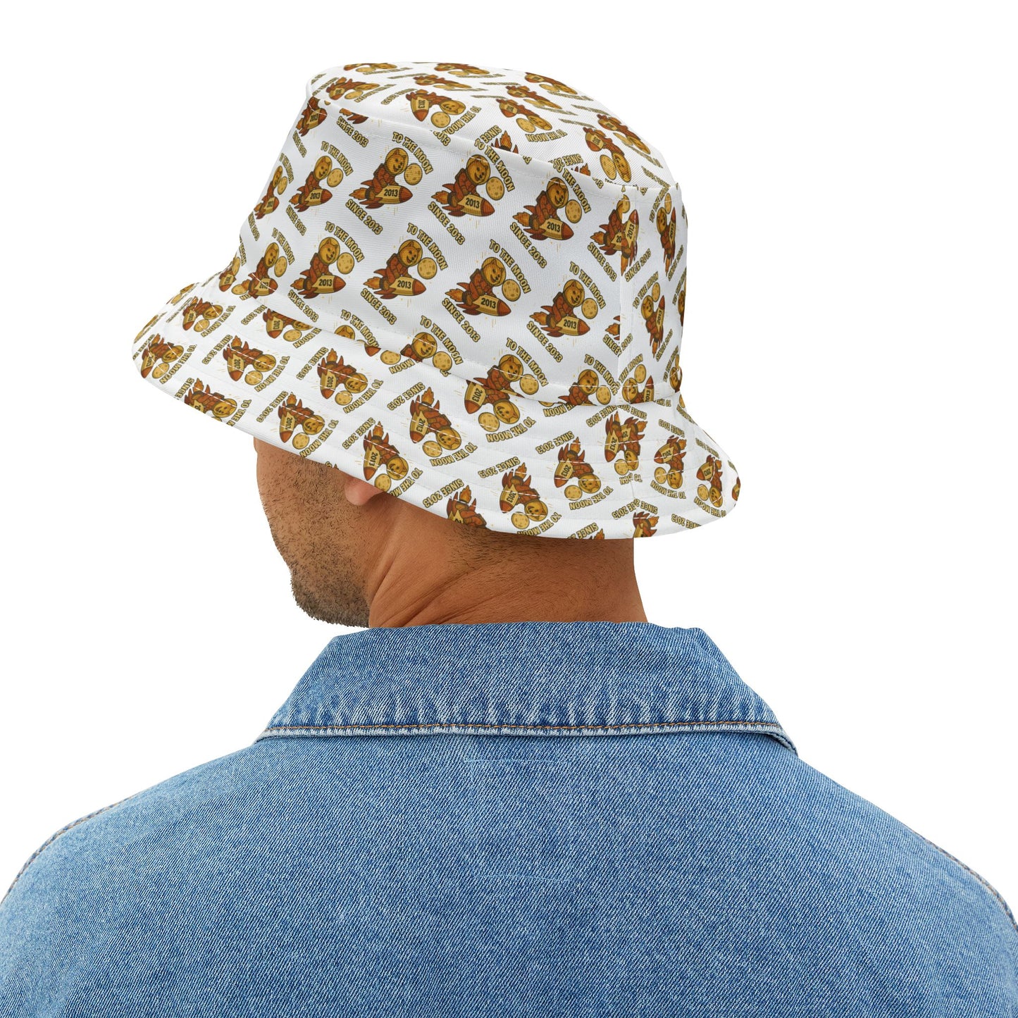 DOGE /"🌕 To The Moon Bucket Hat" Bucket Hat