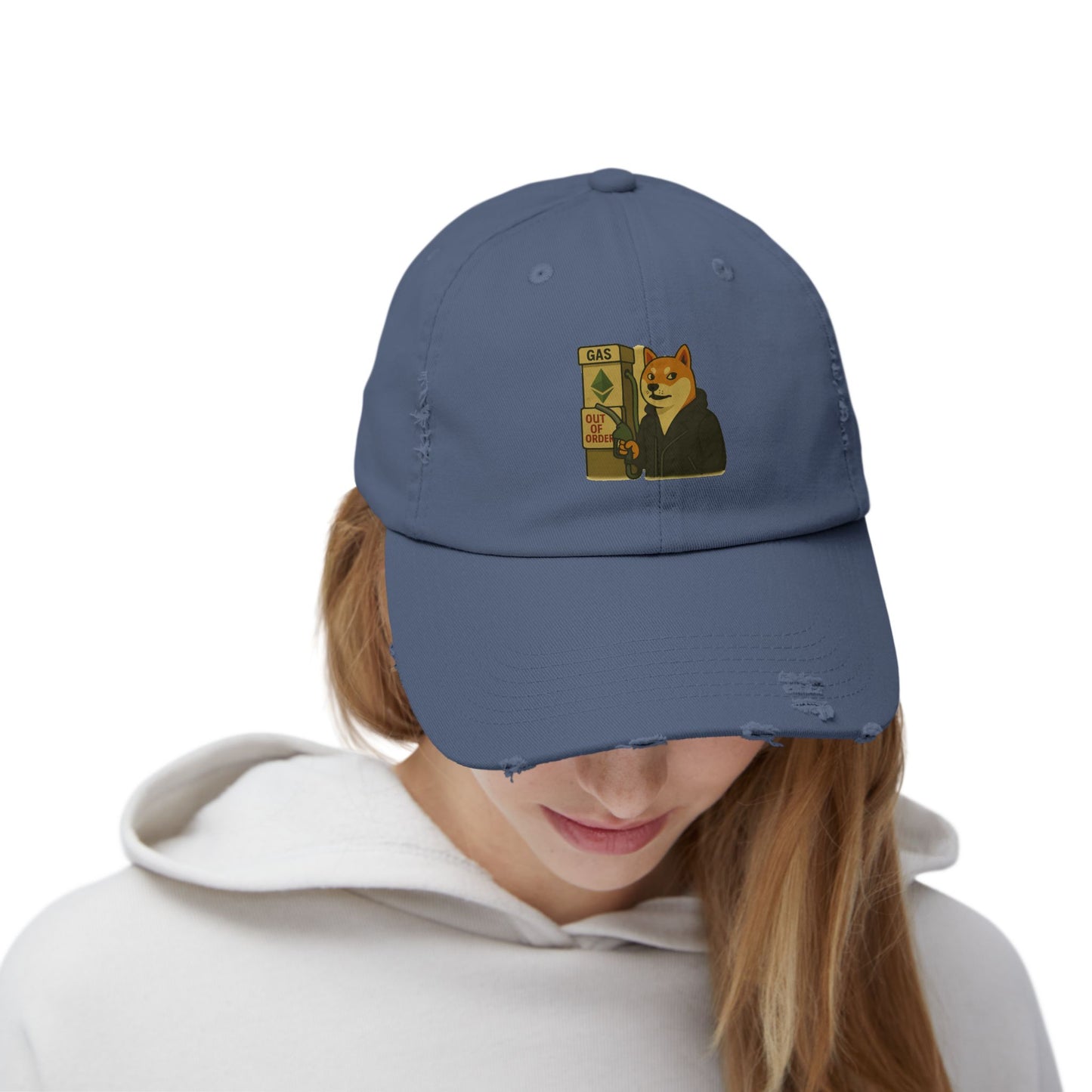 SHIB/ "Layer 2 or Leave " – Distressed Cap