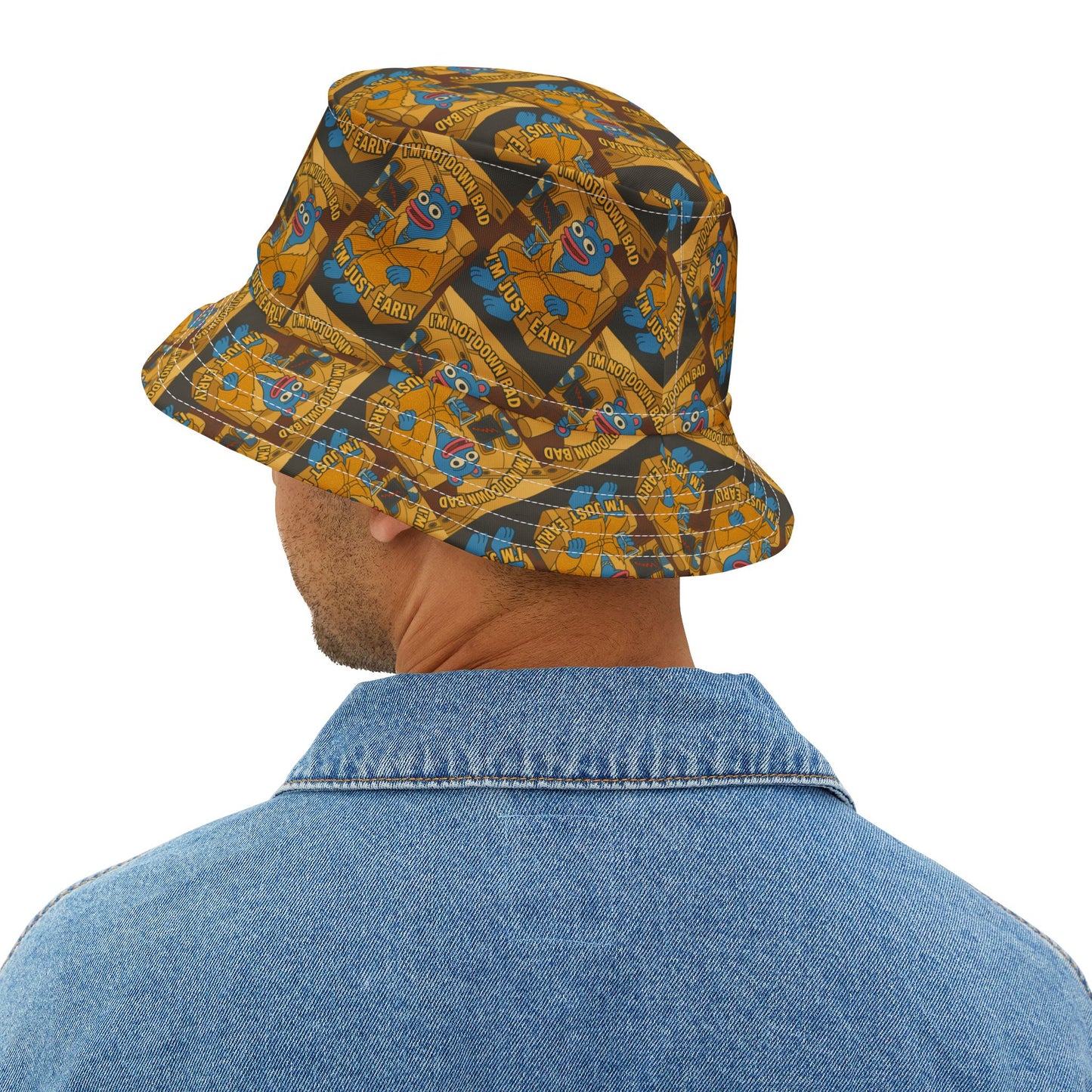 BRETT “I’m Just Early” Bucket Hat