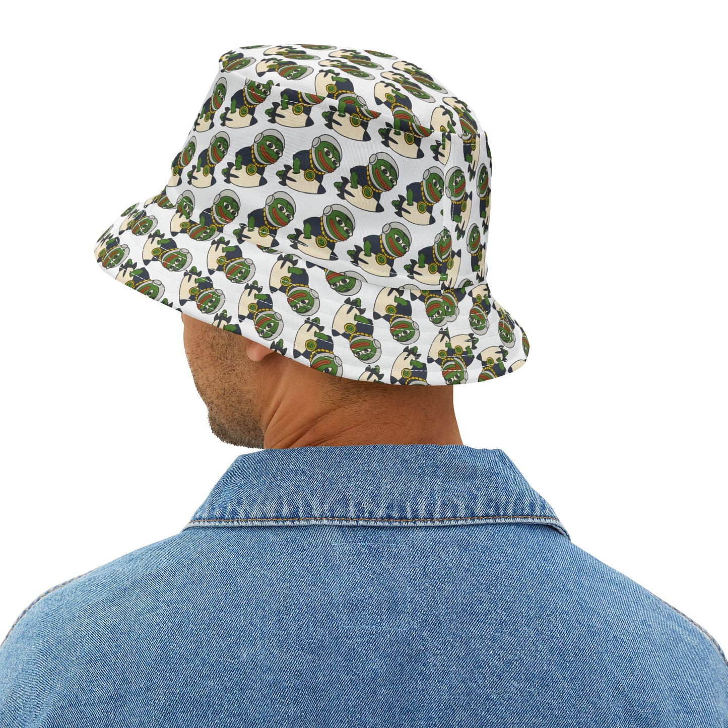 PEPE/ “Mission: ATH”  Bucket Hat