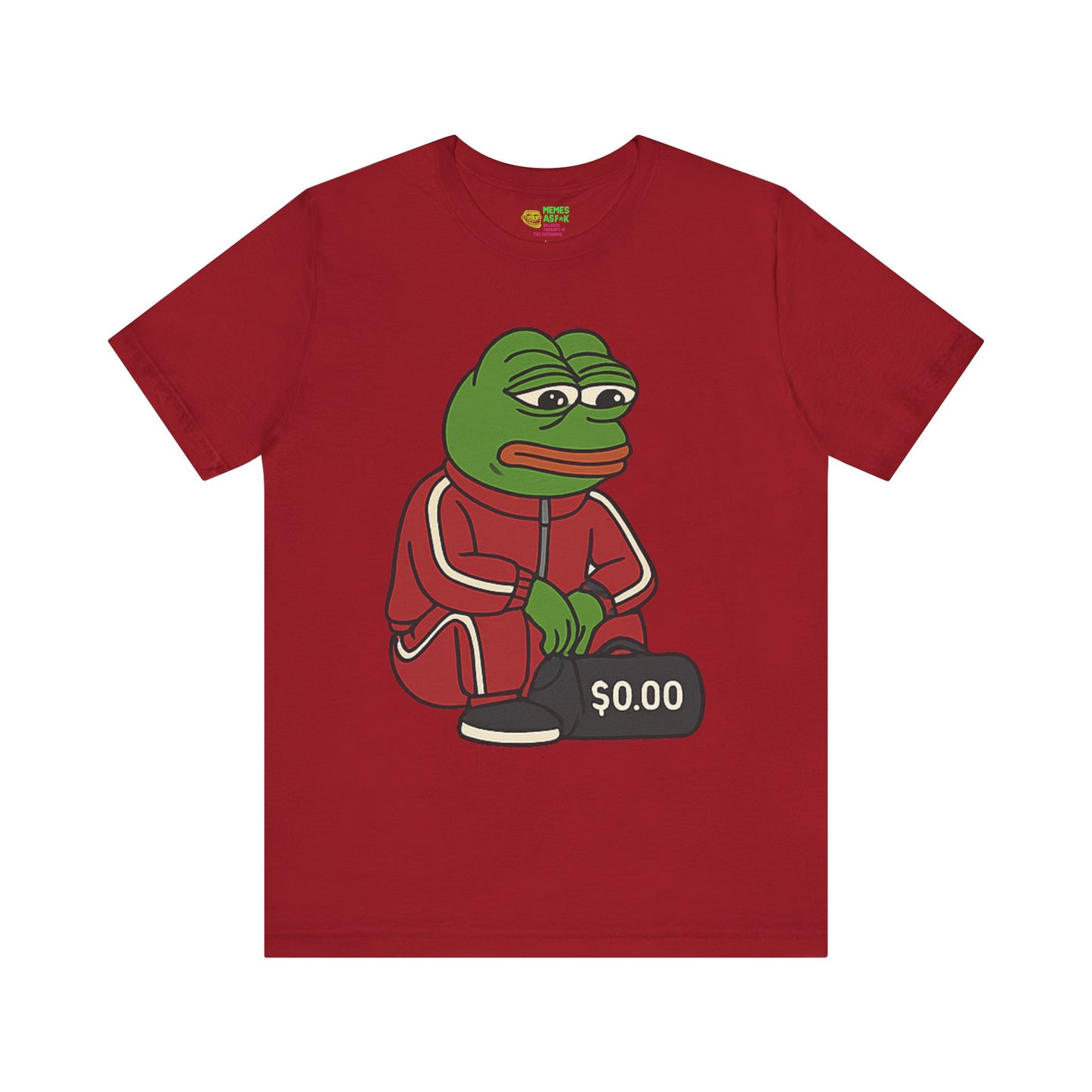 PEPE/ "Dripped & Doomed –  $0.00" Tee