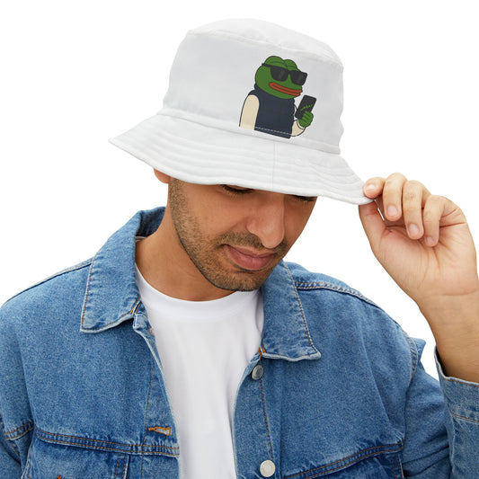 PEPE/ "Chart Watching Champion" – Bucket Hat