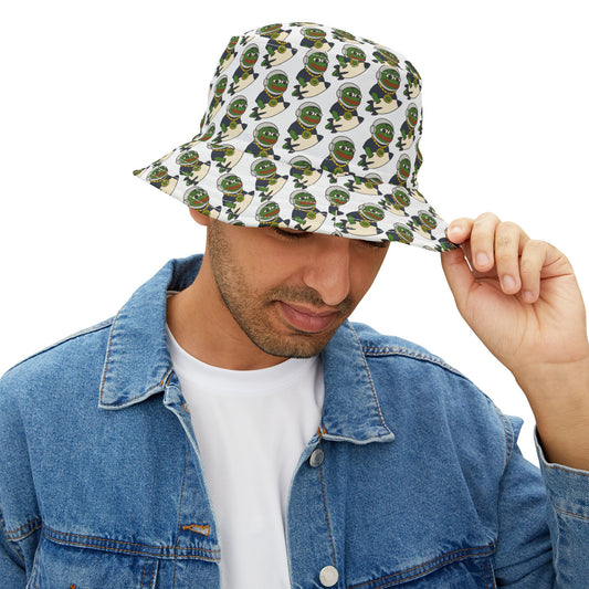 PEPE/ “Mission: ATH”  Bucket Hat