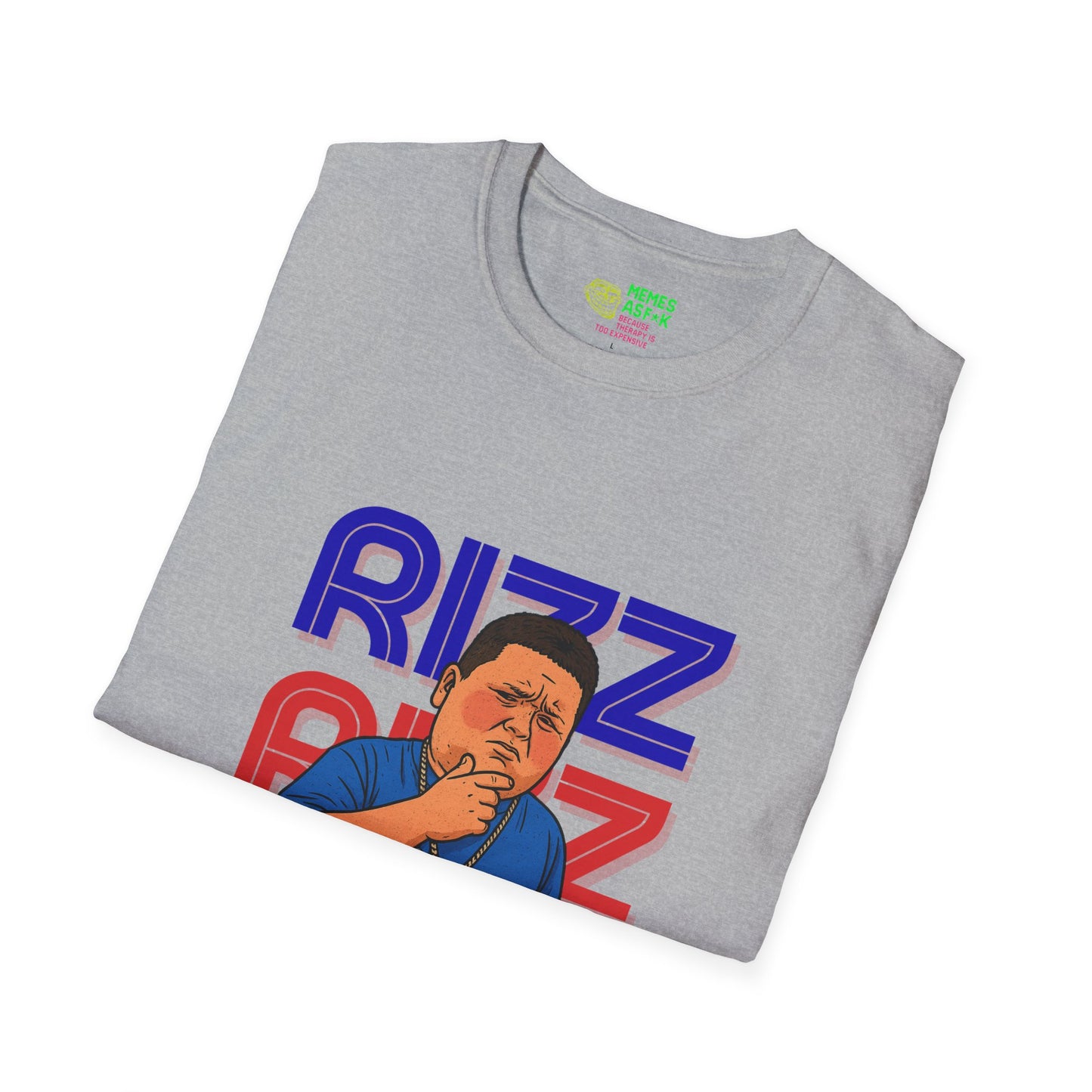 RIZZ THE RIZZLER-THE RIZZLER FACE-GRAPHIC TEE