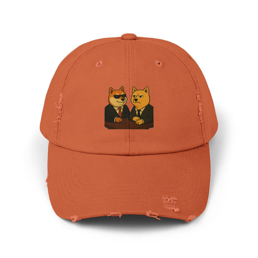 SHIB/ "I Bit Harder" –  Distressed Cap