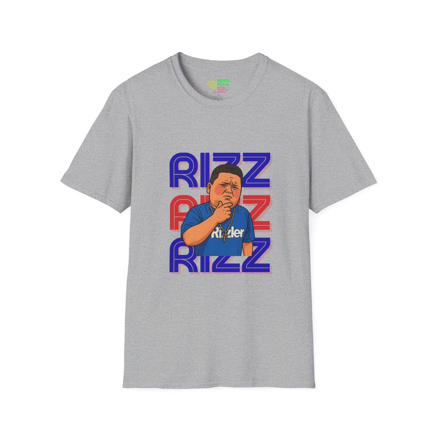 RIZZ THE RIZZLER-THE RIZZLER FACE-GRAPHIC TEE