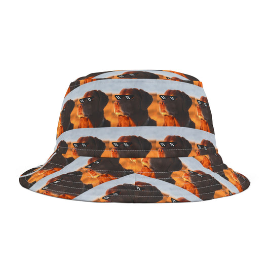 LET ME KNOW DOG MEME - ALL OVER PRINT - BUCKET HAT