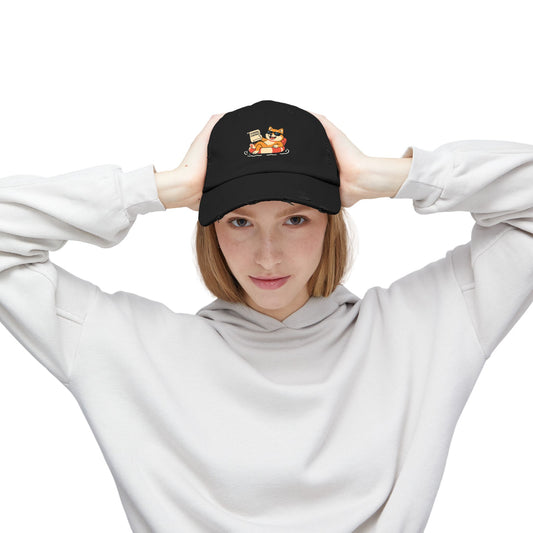 SHIB/ "Staked & Unbothered" –  Distressed Cap