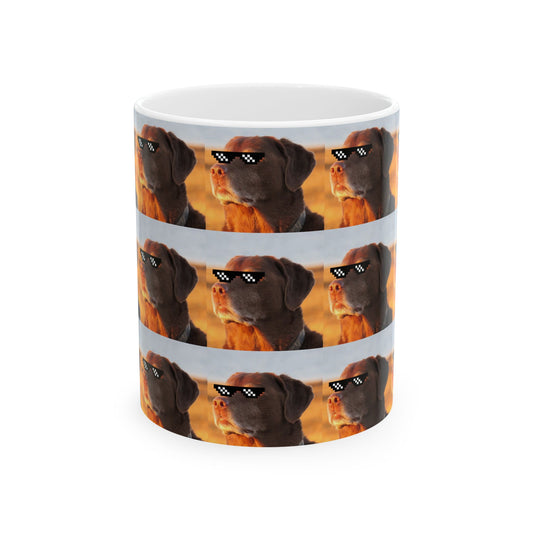 LET ME KNOW DOG MEME MUG - MUGS