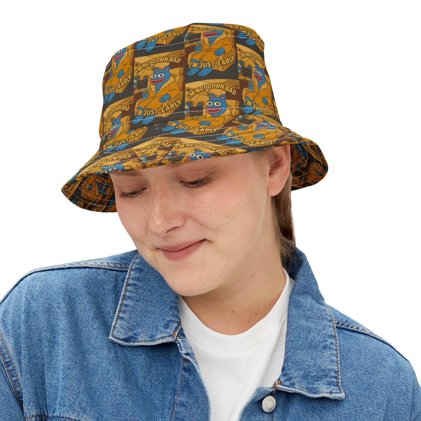 BRETT “I’m Just Early” Bucket Hat