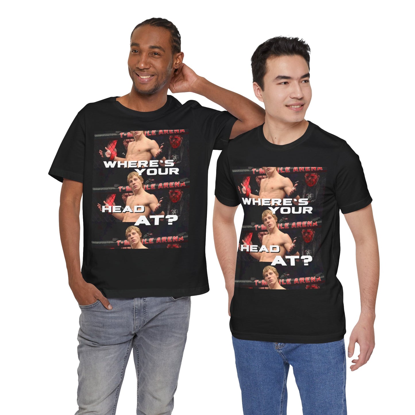 UFC - PADDY THE BADDY - WHERE'S YOUR HEAD AT? GRAPHIC TEE