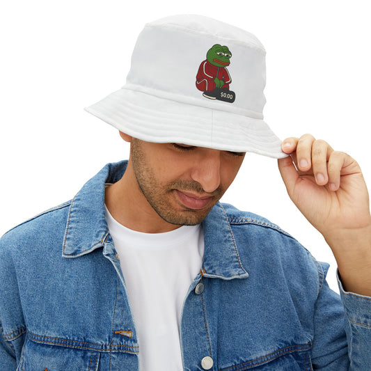 PEPE/"Dripped & Doomed  $0.00" Bucket Hat