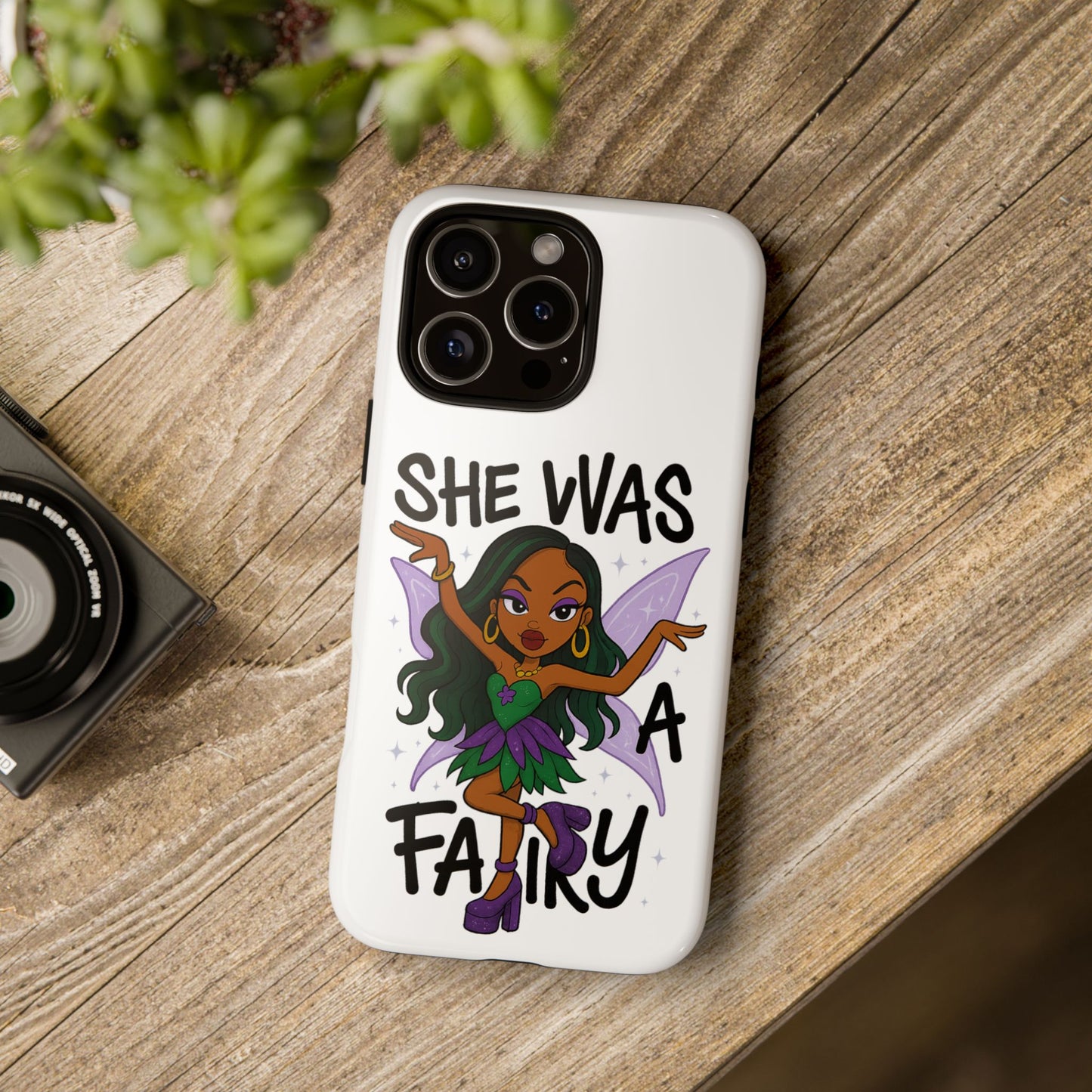 SHE WAS A FAIRY MEME - FAIRY - MYAA - CARTOON - PHONE CASE
