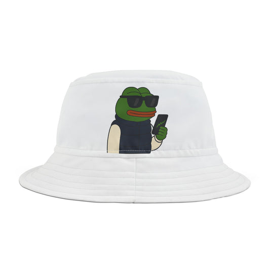 PEPE/ "Chart Watching Champion" – Bucket Hat